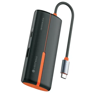 Light Wave USB-C MULTI-FUNCTIONAL 5-in-1 Docking Station LW-DOCK-51A