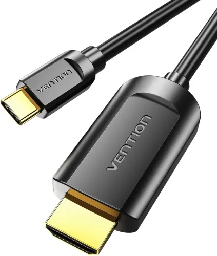 Vention Type-C to HDMI Cable 2M Black Metal Type VEN CGSBH