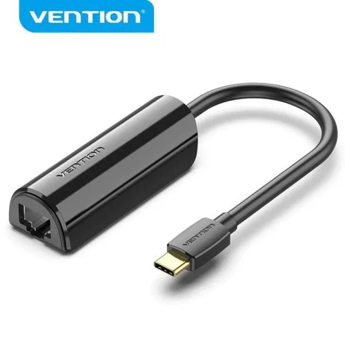 Vention USB-C to 100M Ethernet Adapter 0.15M Black VEN CFABB