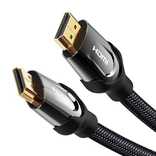 Vention Nylon Braided HDMI Cable 3M Black Metal Type VAA-B05-B300