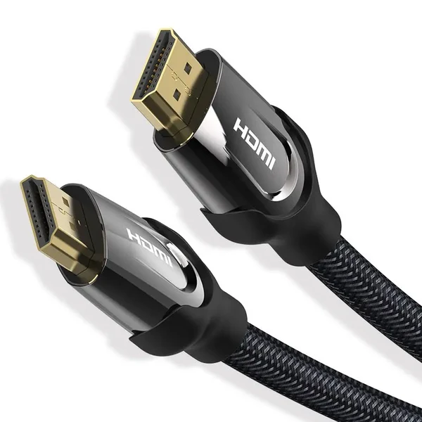 Vention Nylon Braided HDMI Cable 8M Black Metal Type VAA-B05-B800
