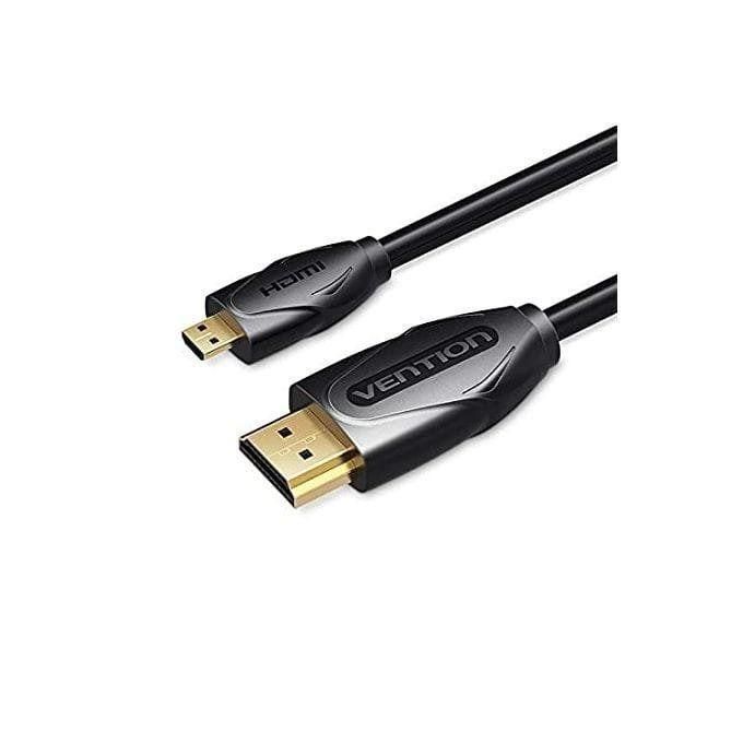 Vention Micro HDMI Cable 2M Black VEN VAA-D03-B200