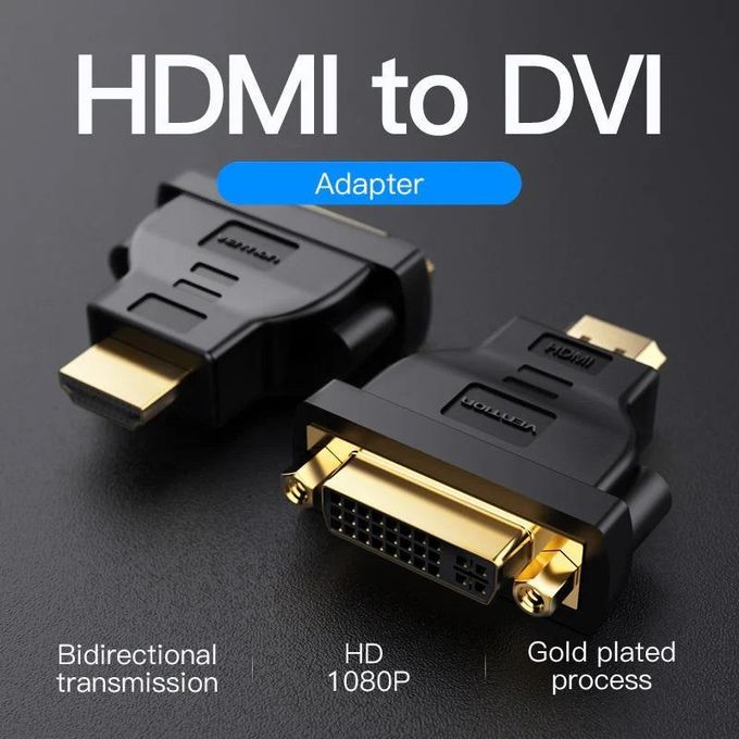 Vention HDMI DVI Bi-Directional Adapter Black VEN ECCB0