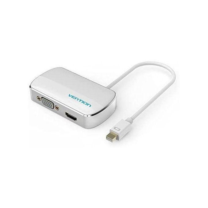 Vention MINI DisplayPort to HDMI/VGA Converter 0.15M White