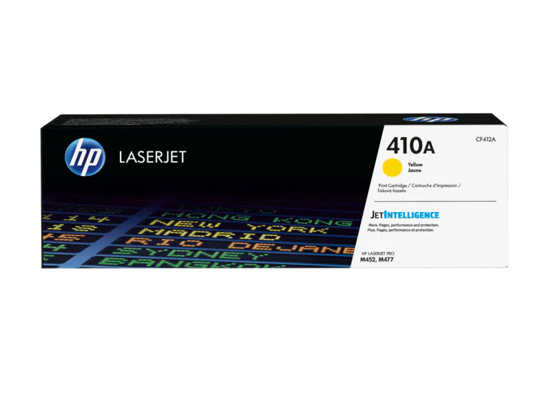 HP 410A Yellow Original LaserJet Toner Cartridge - CF412A