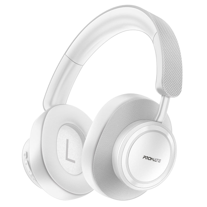 Promate High Fidelity Over-Ear Stereo Wireless Headphones • 12 Hours