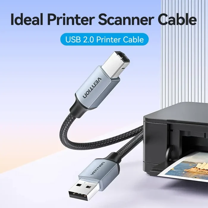 Vention USB 2.0 Printer Cable 1.5M Black VEN COQBG