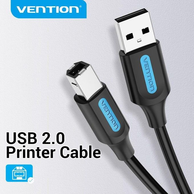 Vention USB2.0 Printer Cable 5M Black VEN VAS-A16-B500