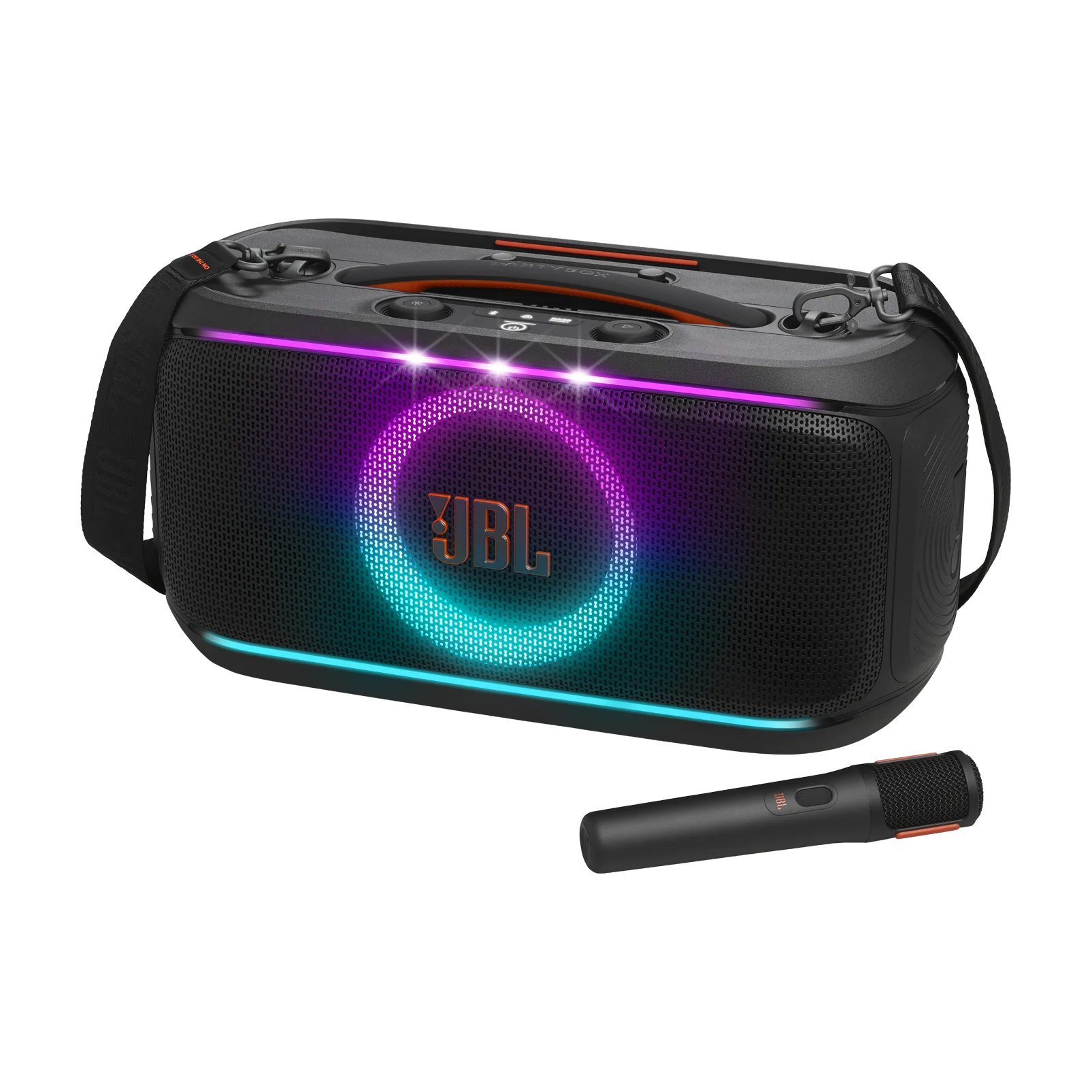 JBL PARTYBOX ON THE GO2 WITH 2 MIC