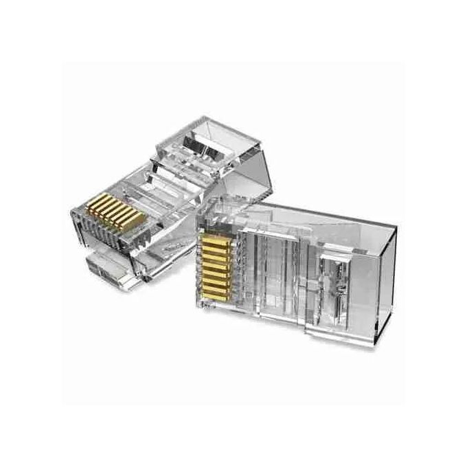 Vention Cat.6 UTP RJ45 Modular Plug Transparent 100 Pack VEN IDDR0-100