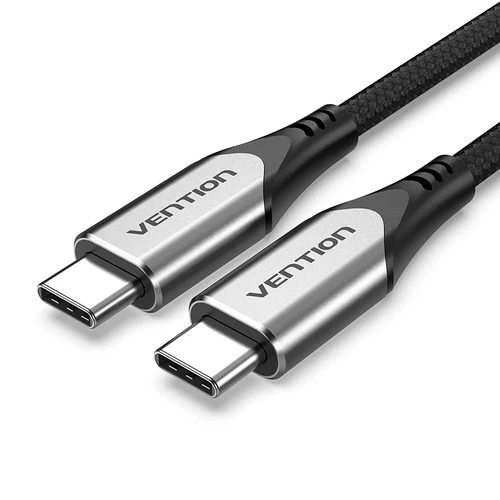 Vention Cotton Braided USB-C to USB-C 3.1 Cable 1M Gray VEN TAAHF