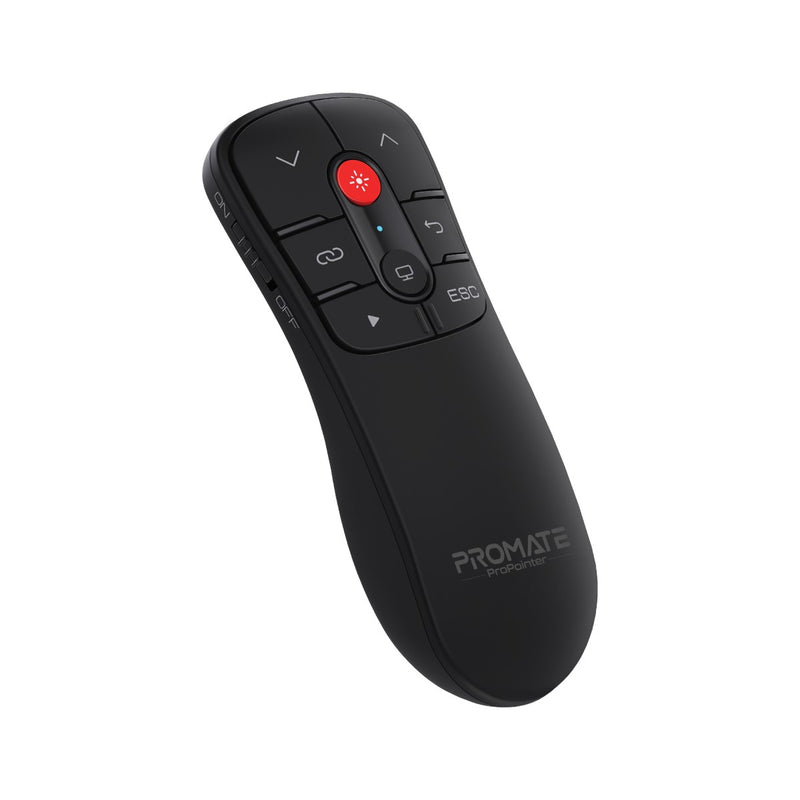 Promate 2.4GHz Wireless Presenter with Presentation controls and Laser