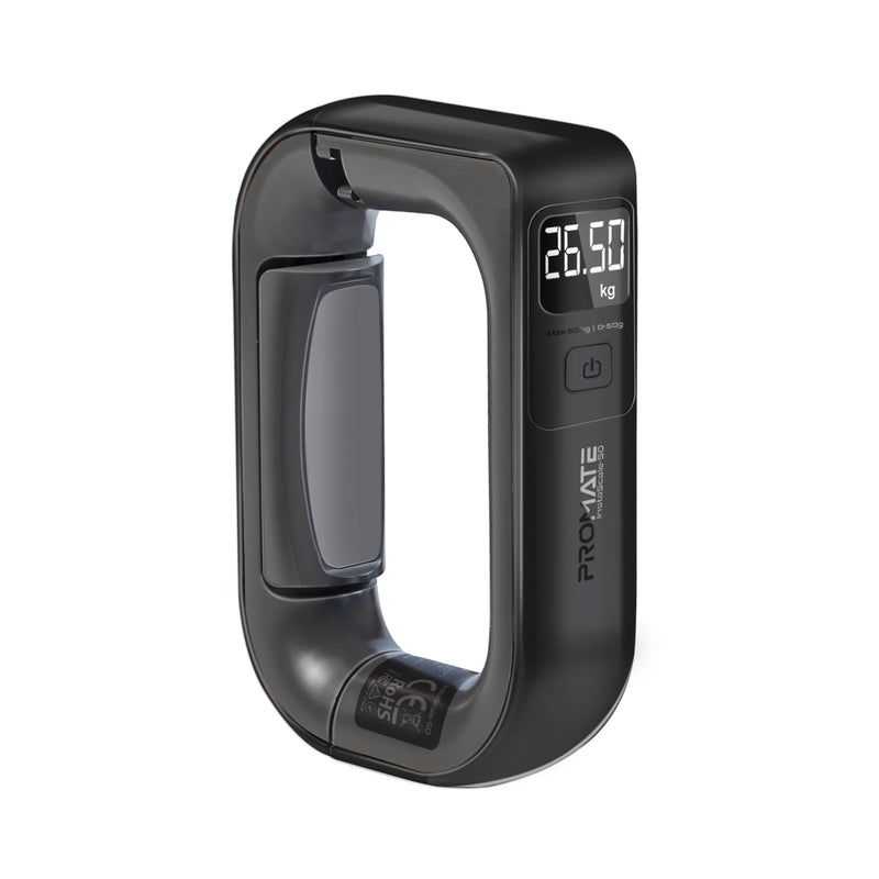Promate Digital Luggage Weighing Scale W/LCD Screen, 50Kg Max capacity