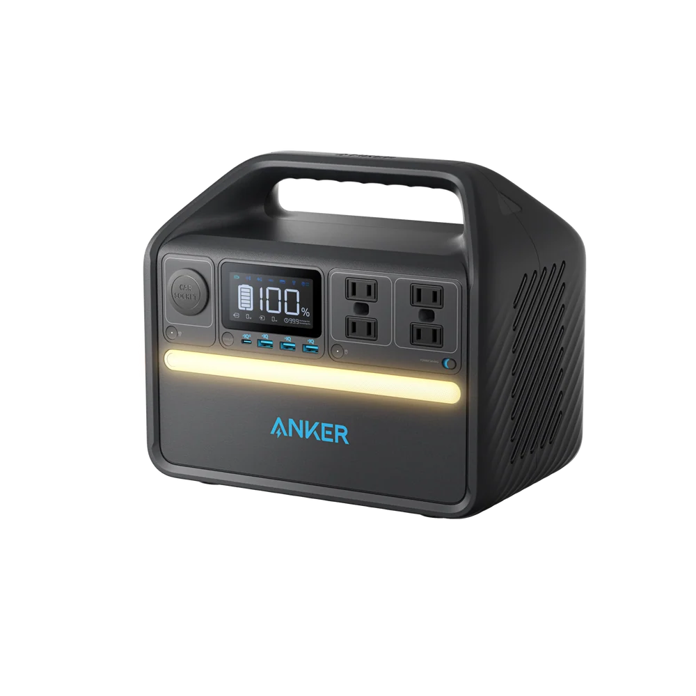 A1751211 ANKER 535 PORTABLE POWER STATION (POWERHOUSE 512WH) BLACK