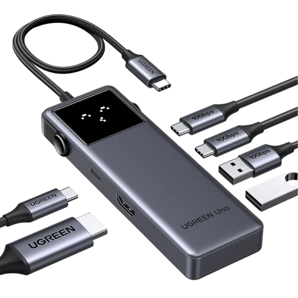 UGREEN CM888 6 -In -1 UNO Docking Station- USB-C To 2*USB 3.2