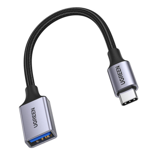 UGREEN US378 USB C male to USB 3.0 female 0.15m OTG -Black
