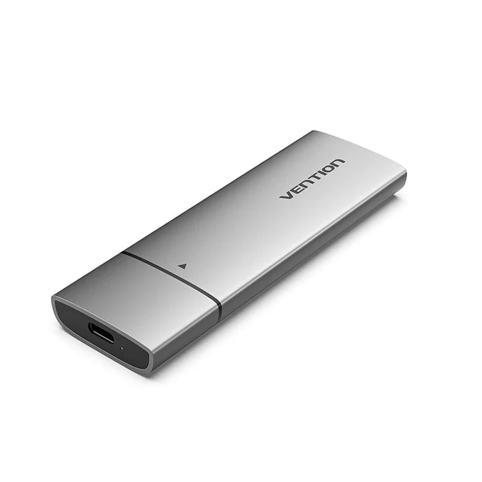 Vention M.2 NGFF SSD Enclosure Gray Aluminum Alloy Type