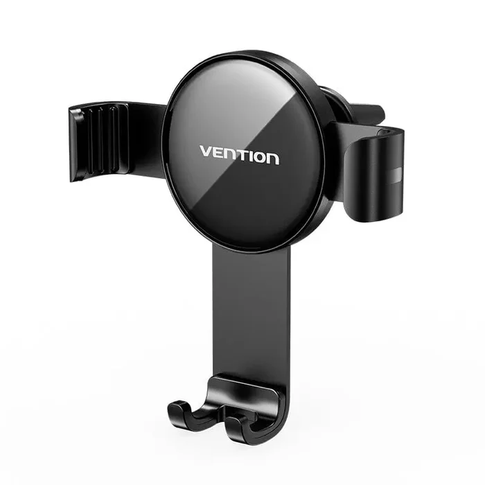 Vention Auto-Clamping Car Phone Mount With Duckbill Clip Black Square