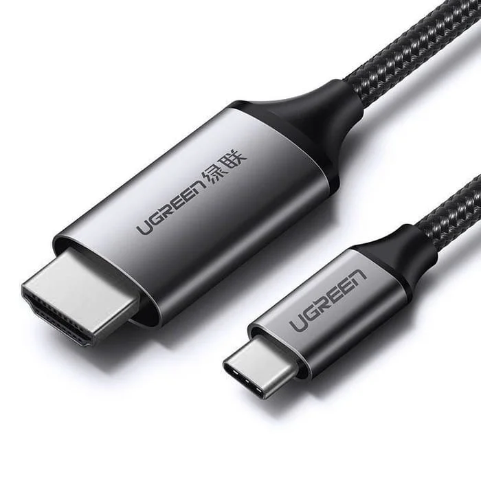 UGREEN MM142 Type C To HDMI 4K 60HZ Cable 1.5M (Black, Gray)