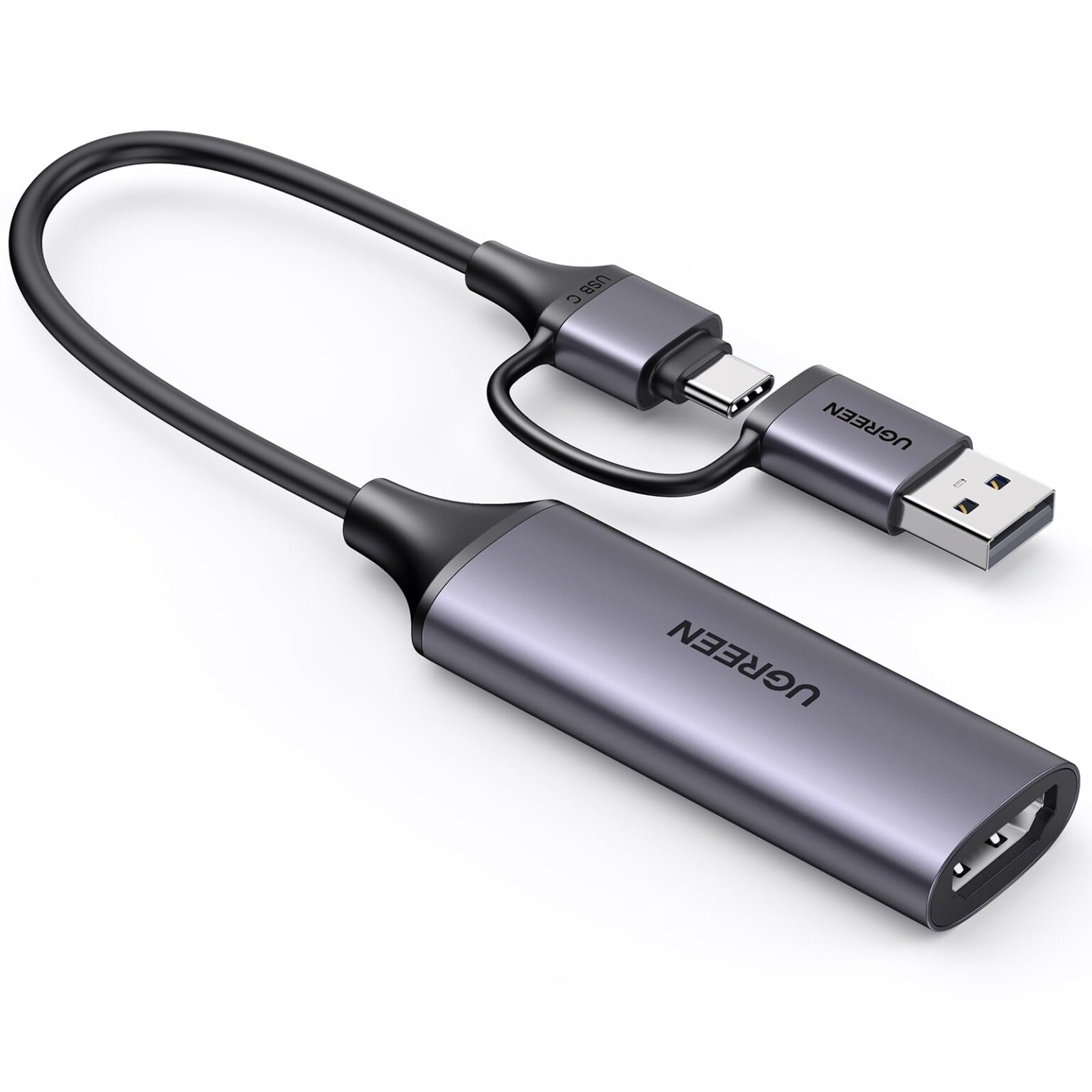 UGREEN CM716 USB HD Video Capture Card -1*4K @30HZ HDMI female to USB