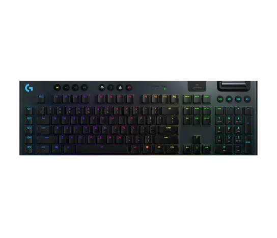 LOGITECH G915 Lightspeed RGB Mechanical Gaming Keyboard Carbon Clicky