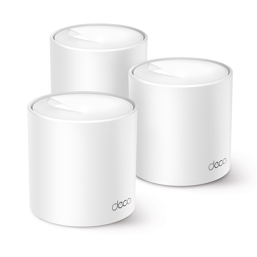 TP Link Deco X10(3-pack)AX1500Mbps Whole Home Mesh WiFi 6 System