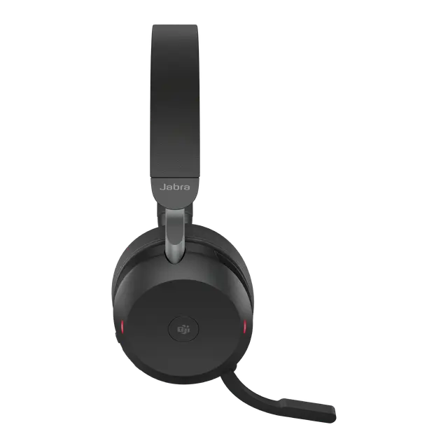 JABRA Evolve 2 75 USB-A MS Teams with Charging Stand Headset