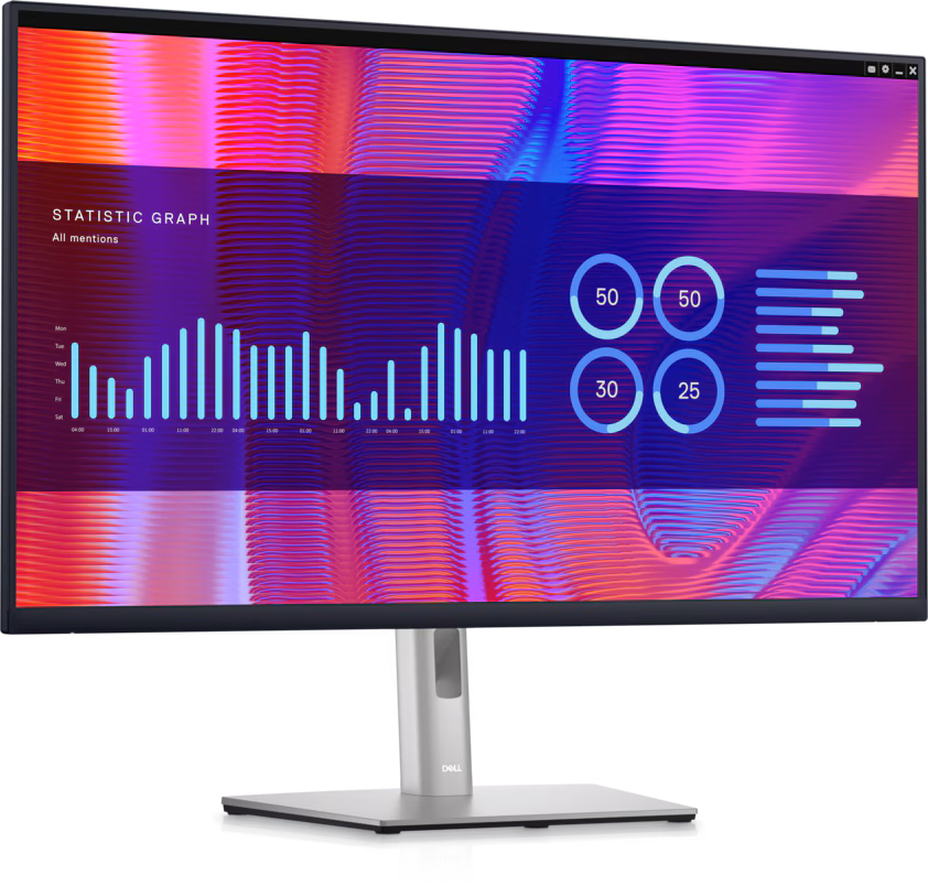 Dell 32" Inch P3223DE USB-C Hub Monitor [DisplayPort, HDMI, USB Ports