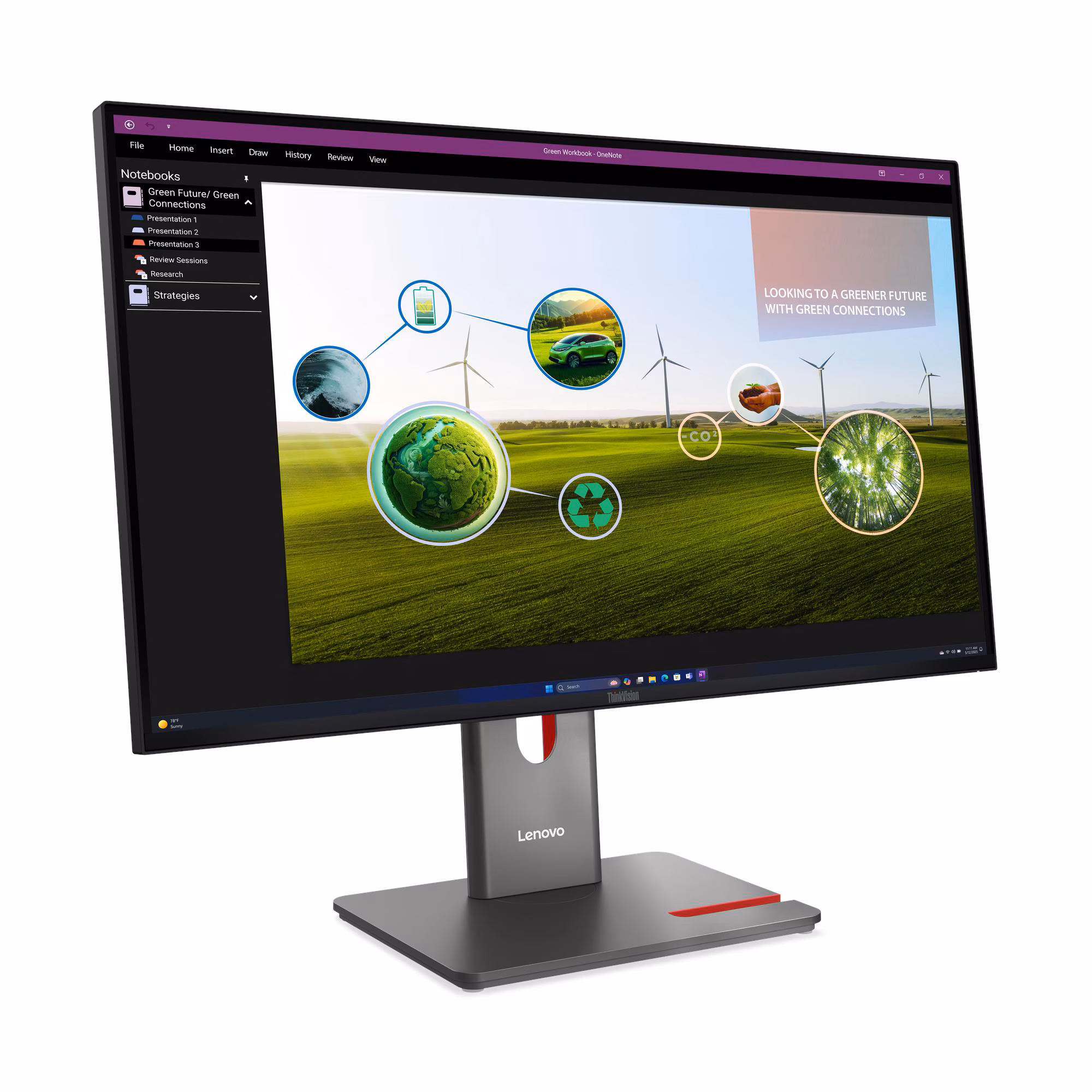 Lenovo ThinkVision P27Q-40 27-inches QHD [USB-A, USB-C, USB-B