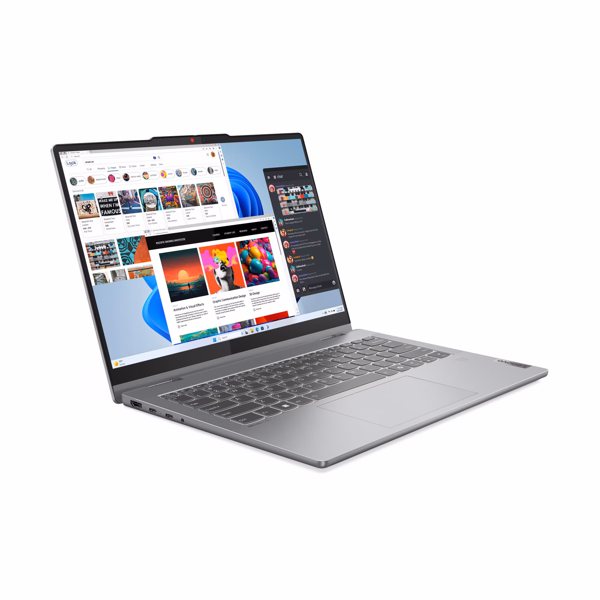 Lenovo IdeaPad 5 core i7 x360 13th Gen 16gb 1tbssd dos 14"