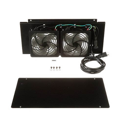 Wall mount cabinet fan kit for use with PZWMC12P