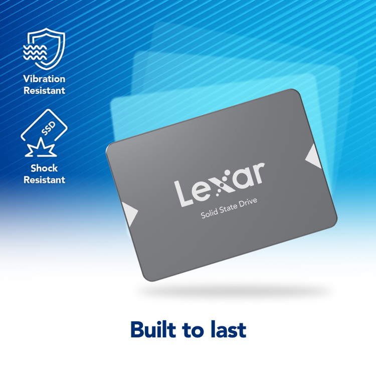 Lexar 1TB NS100 2.5” SATA (6Gb/s) Solid-State Drive
