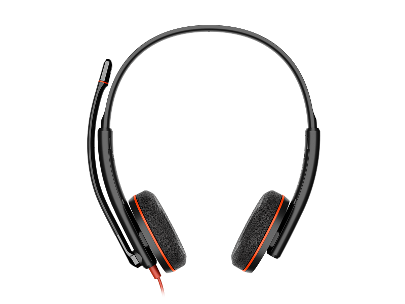 Poly Blackwire 3220 Wired Stereo USB-C Headset with Noise cancelling