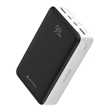Lightwave 20000 Mah Laptop Power Bank-USB C1,USB C2,A1,A2 4868
