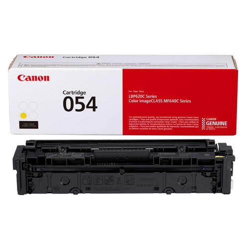 Canon 054 Yellow Toner Cartridge for Canon Color imageCLASS MF641Cdw