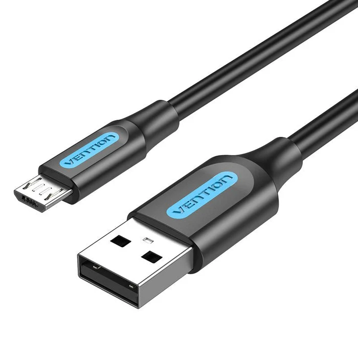 Vention USB 2.0 A Male to Micro-B Male 3A Cable 1M Black VEN COLBF