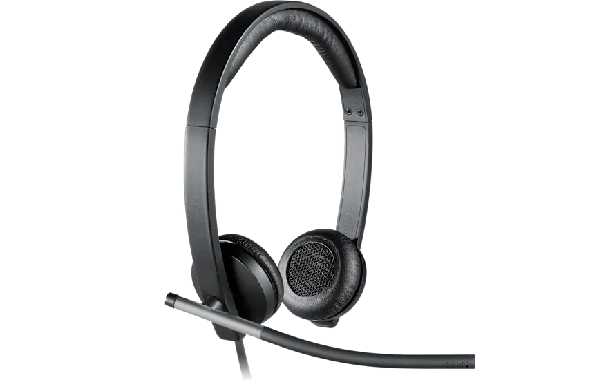 Logitech H650e Business Stereo USB-A Headset with Noise Cancelling Mic