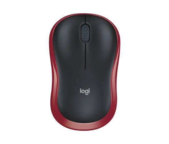 LOGITECH WIRELESS M185 RED - 1850