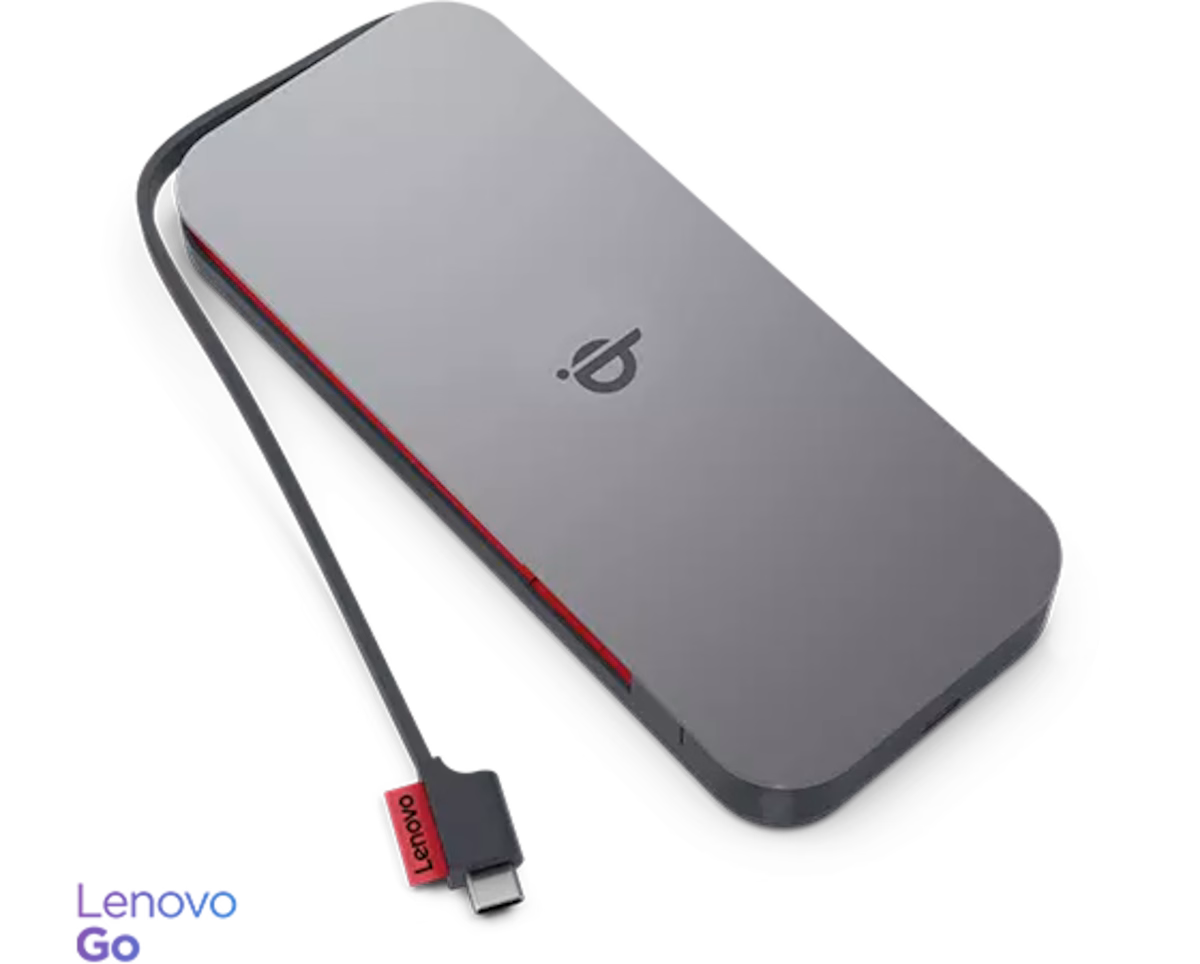 Lenovo Go USB-C Mobile Power Bank (10000mAh + Qi WL) 40ALLG1WWW