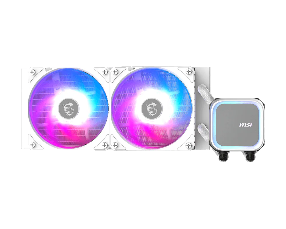 MSI MAG CORELIQUID A13 240 WHITE- 240mm AIO liquid CPU cooler