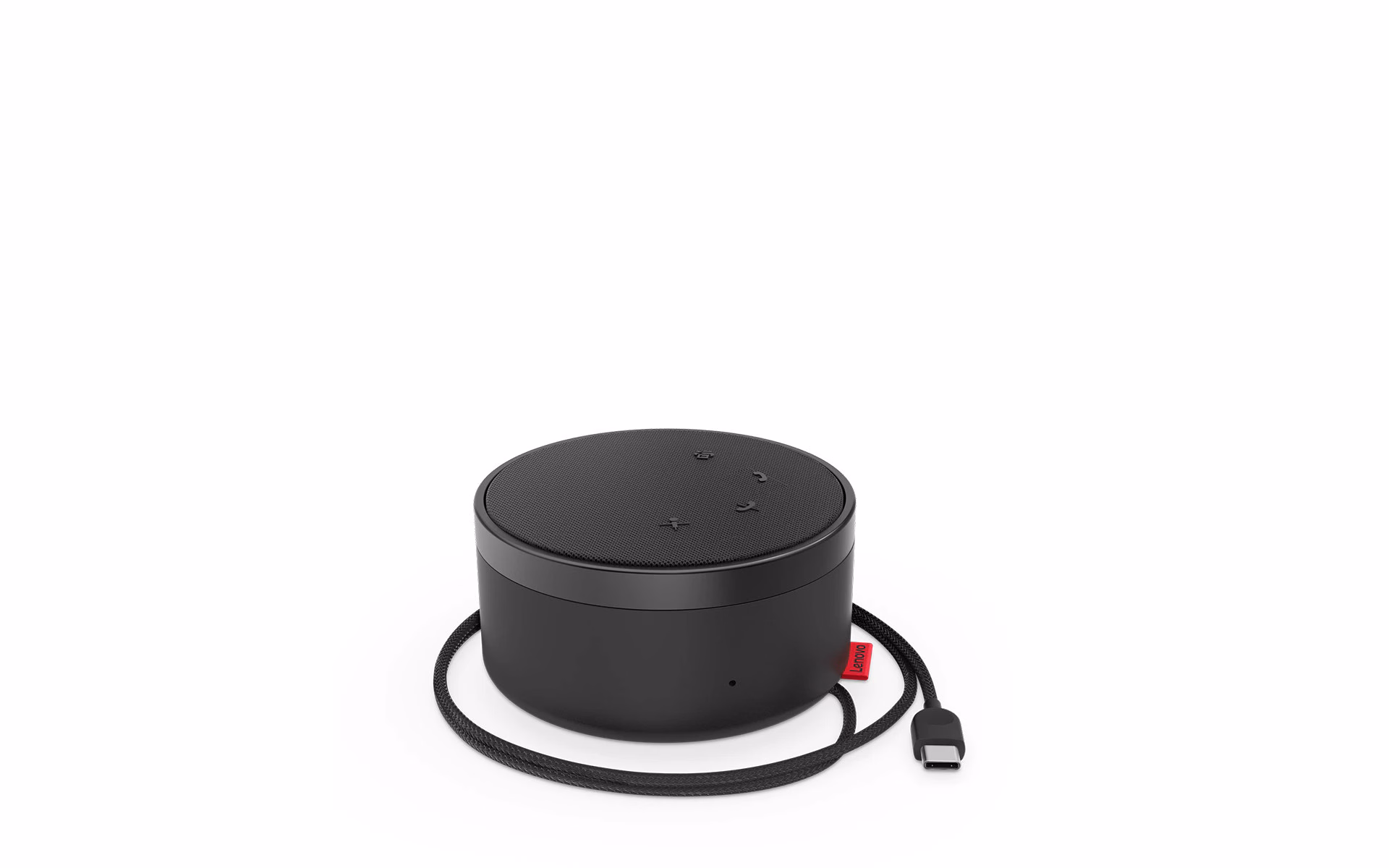 Lenovo Go Wired Speakerphone (Thunder Black) - 4XD1C82055