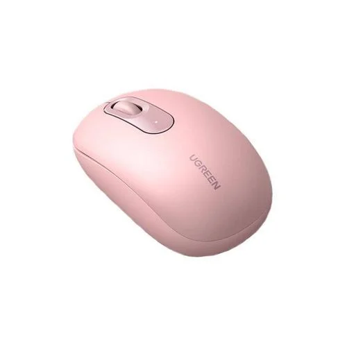 UGREEN MU105 2.4G Wireless Mouse (With Long Life Battery) -Cherry Pink