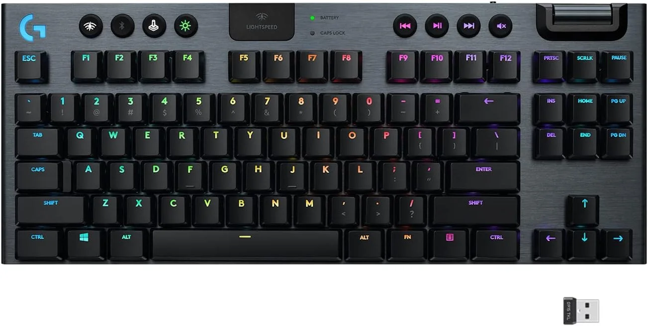 LOGITECH G915 Mechanical TKL Tenkeyless Lightspeed Wireless Gaming