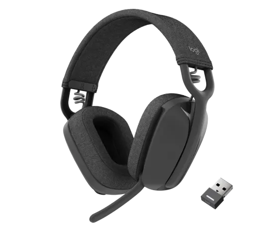 LOGITECH Zone Vibe Wireless Headphones Gray 981-001157