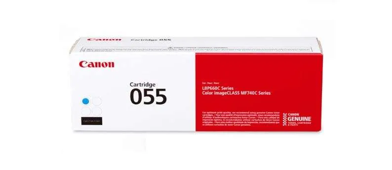 Canon 055 Cyan Toner Cartridge for Canon Color ImageClass MF742Cdw