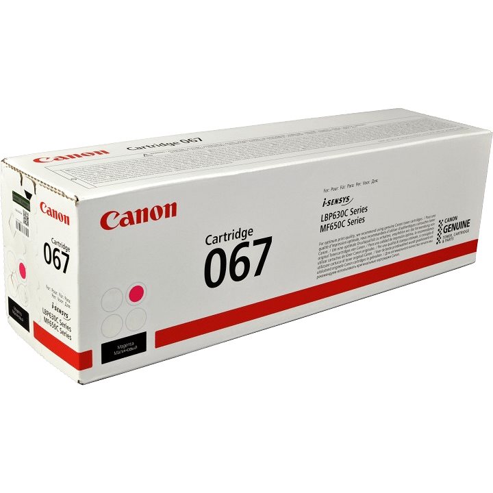 Canon 067 Magenta Toner Cartridge for Canon Color ImageClass LBP631Cw