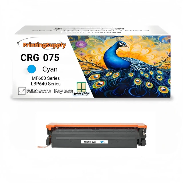 Canon 075 Cyan Toner Cartridge for LBP640/ LBP640C/ LBP646Cdw