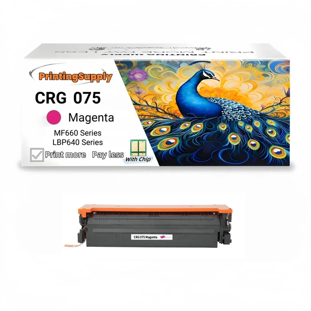 Canon 075 Magenta Toner Cartridge for LBP640/ LBP640C/ LBP646Cdw