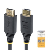 HDMI 2.0 with Ethernet/Audio return, 1.8 Meter