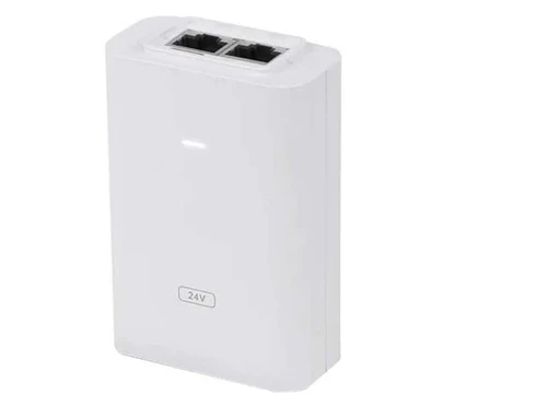 POE-24-1A-G A Gigabit passive PoE injector delivering 24V power